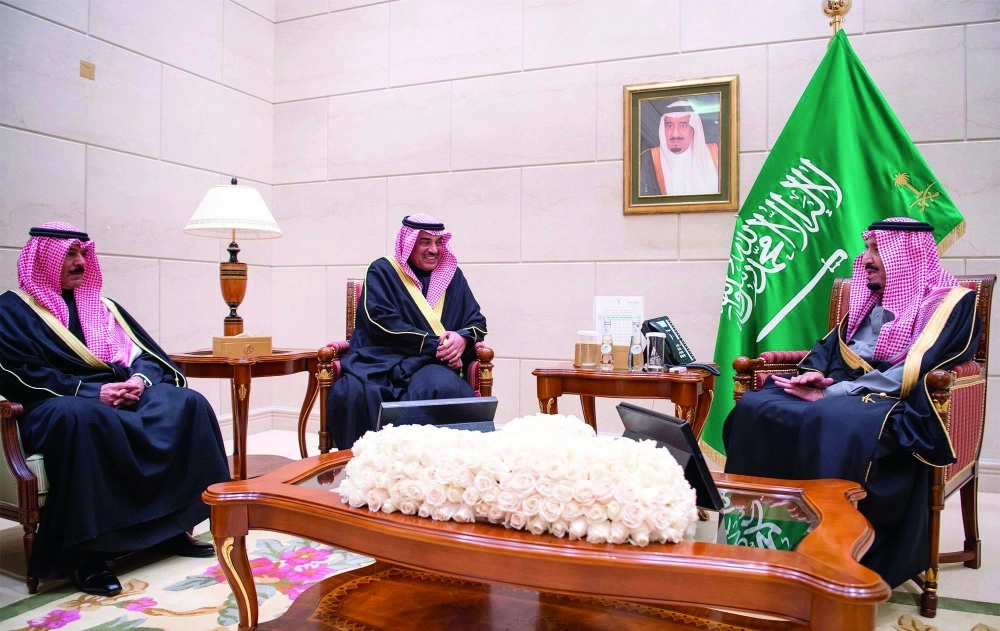 ..ومستقبلا الشيخ صباح الخالد الصباح                                   (واس)