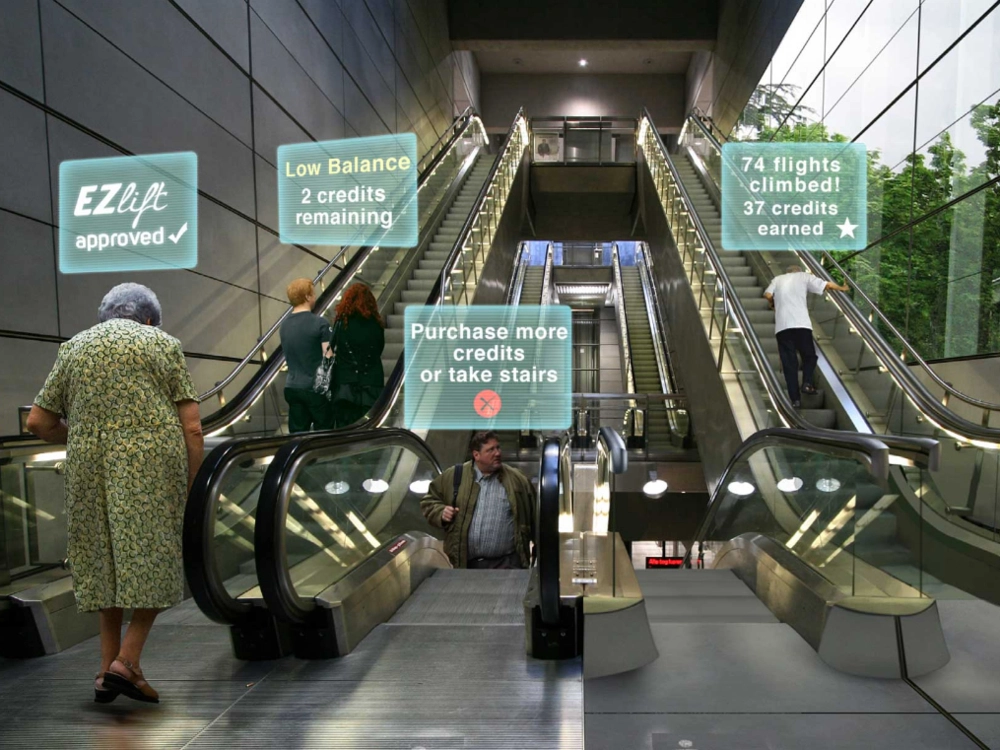 تطبيق يستخدم الواقع الافتراضي من أجل قياس الحياة اليومية