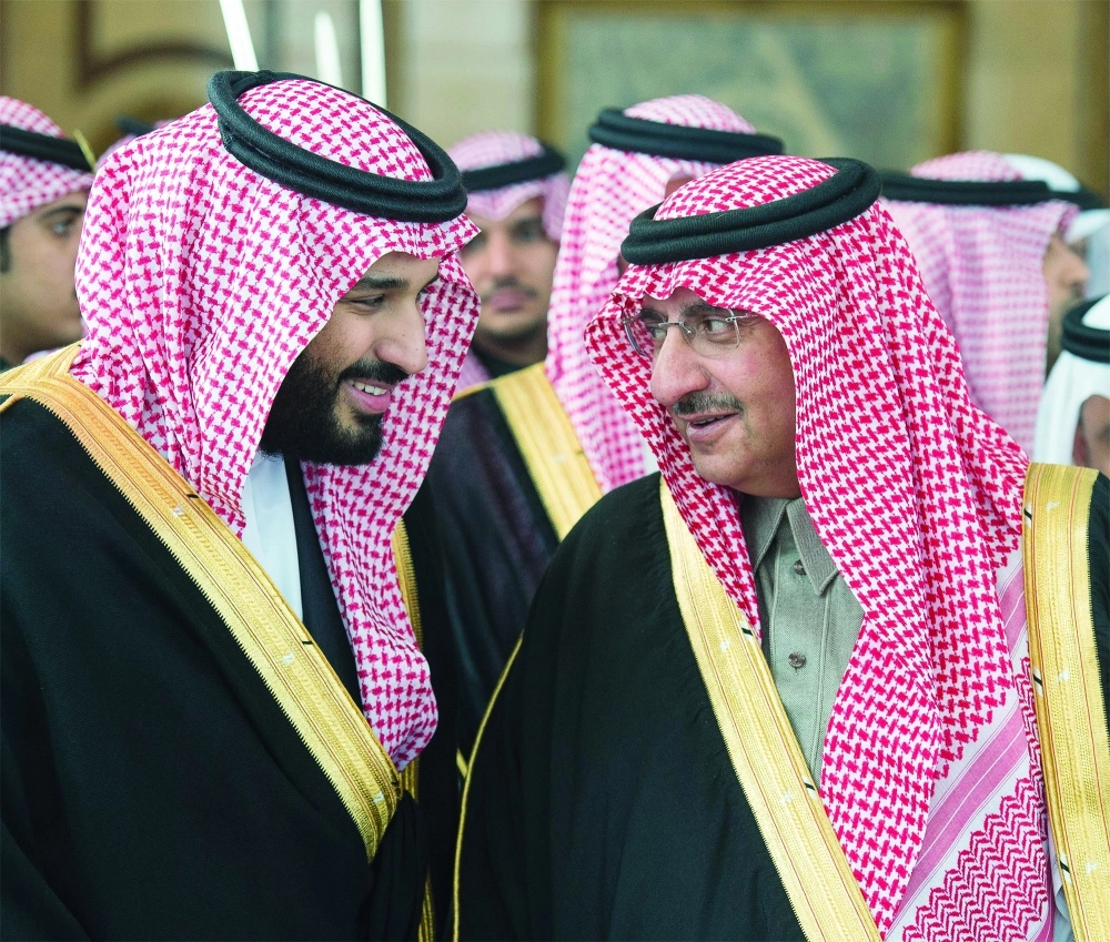 ولي العهد في حديث مع ولي ولي العهد