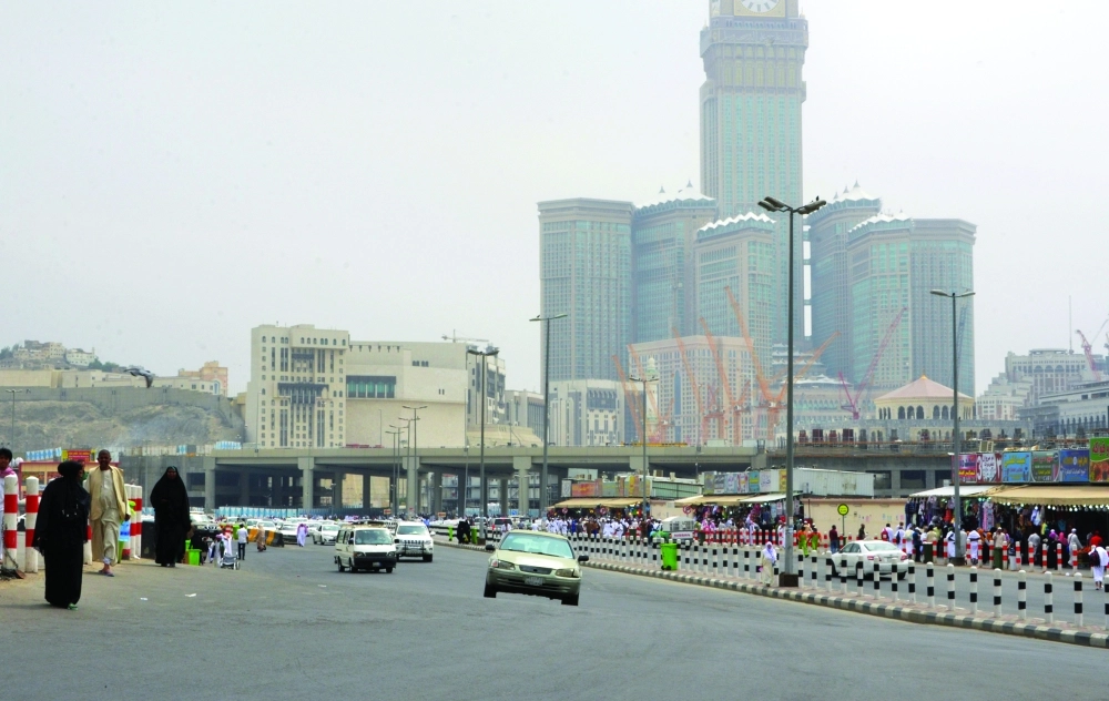 شارع الغزة من الجهة الشرقية للمنطقة المركزية بمكة المكرمة                                         (عبدالمحسن دومان)