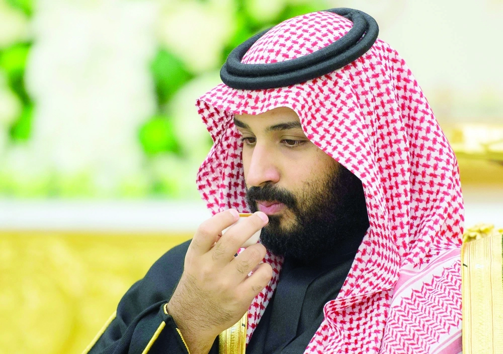 ولي ولي العهد خلال الجلسة