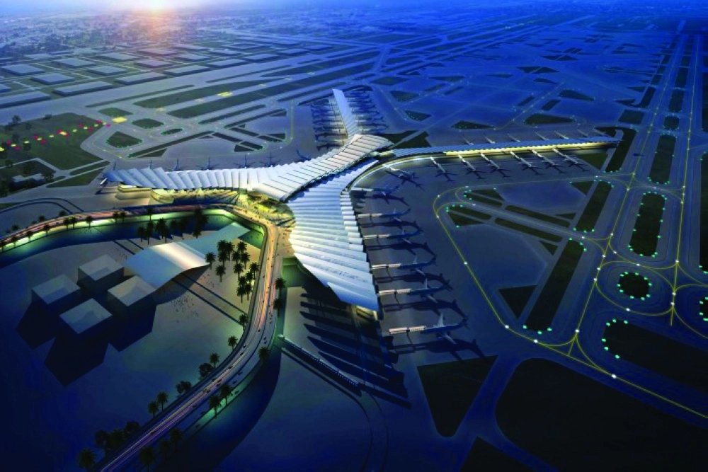 نموذج تخيلي لمطار الطائف الجديد