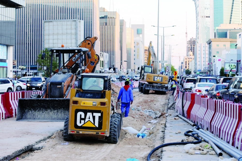 محلات تضررت من أحد المشاريع          (مكة)