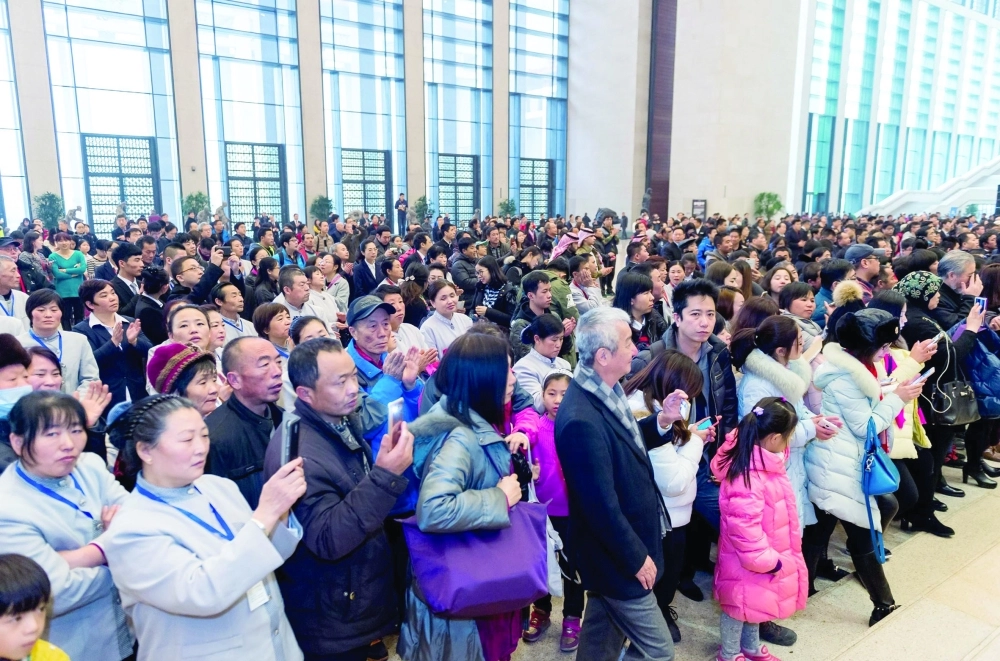 إقبال من الصينيين على روائع المملكة                                                                  (واس)