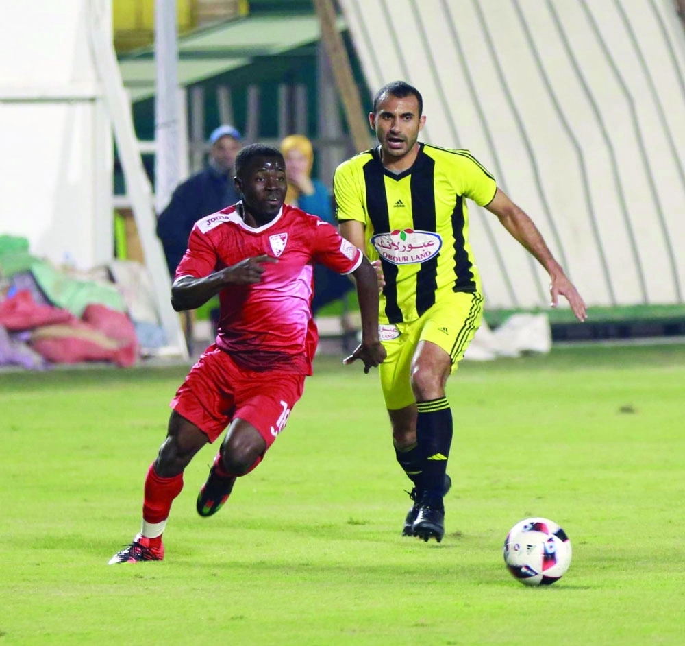 جانب من ودية الوحدة والمقاولون العرب                         