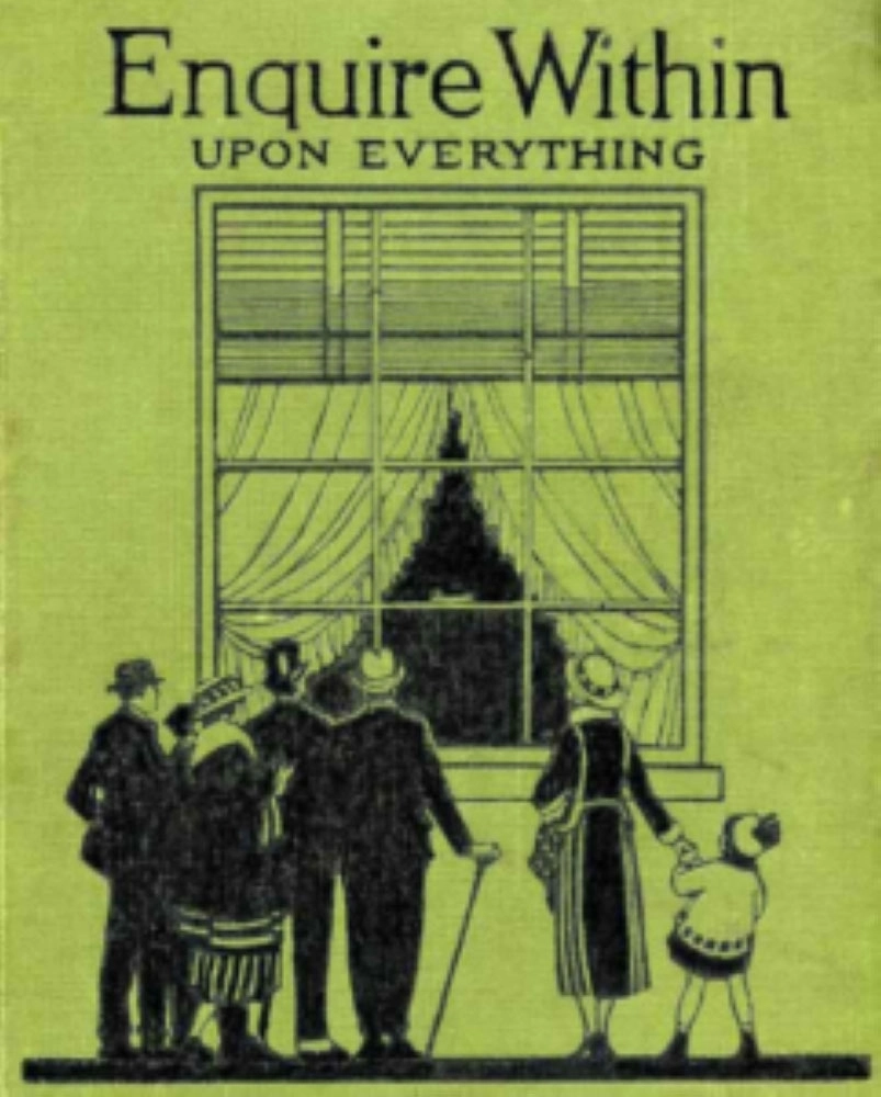 Enquire Within Upon Everything book