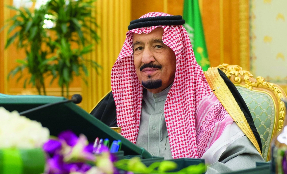 خادم الحرمين مترئسا جلسة مجلس الوزراء