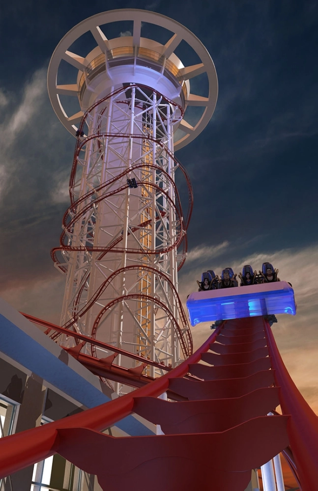 أفعوانة ناطحة السحاب