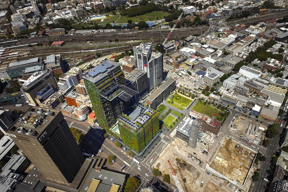 الحديقة العمودية