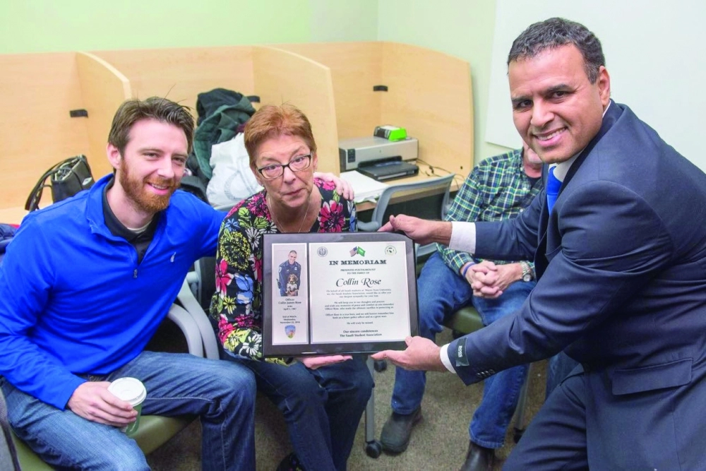 من تكريم أسرة الشرطي  (مكة)