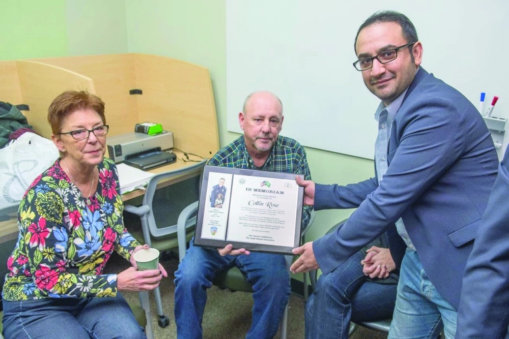 من تكريم أسرة الشرطي                         (مكة)