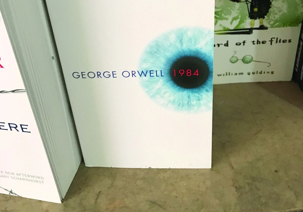 الطبعة الأخيرة من رواية 1984     (رويترز)