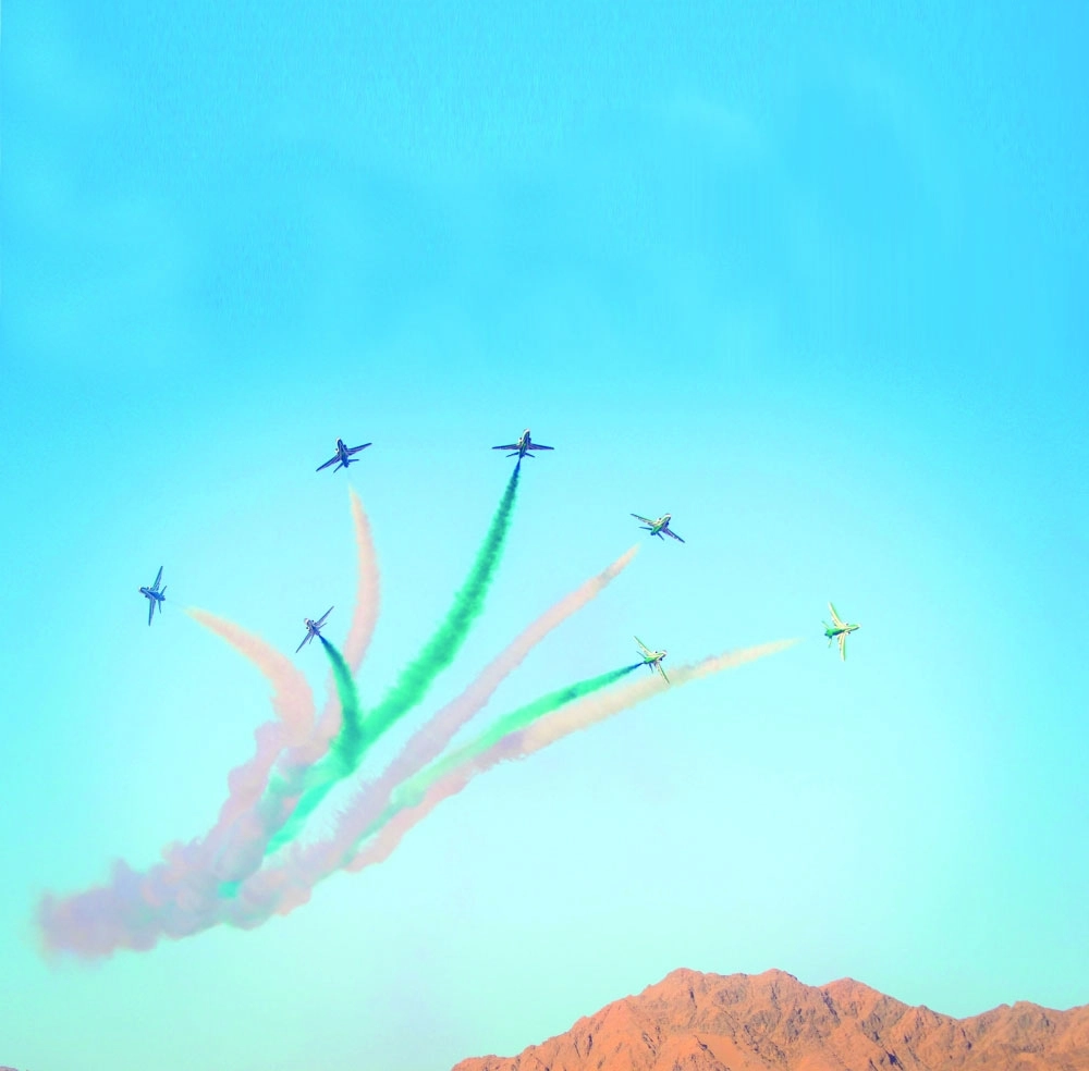 من استعراض الفريق                                                                                               (واس)