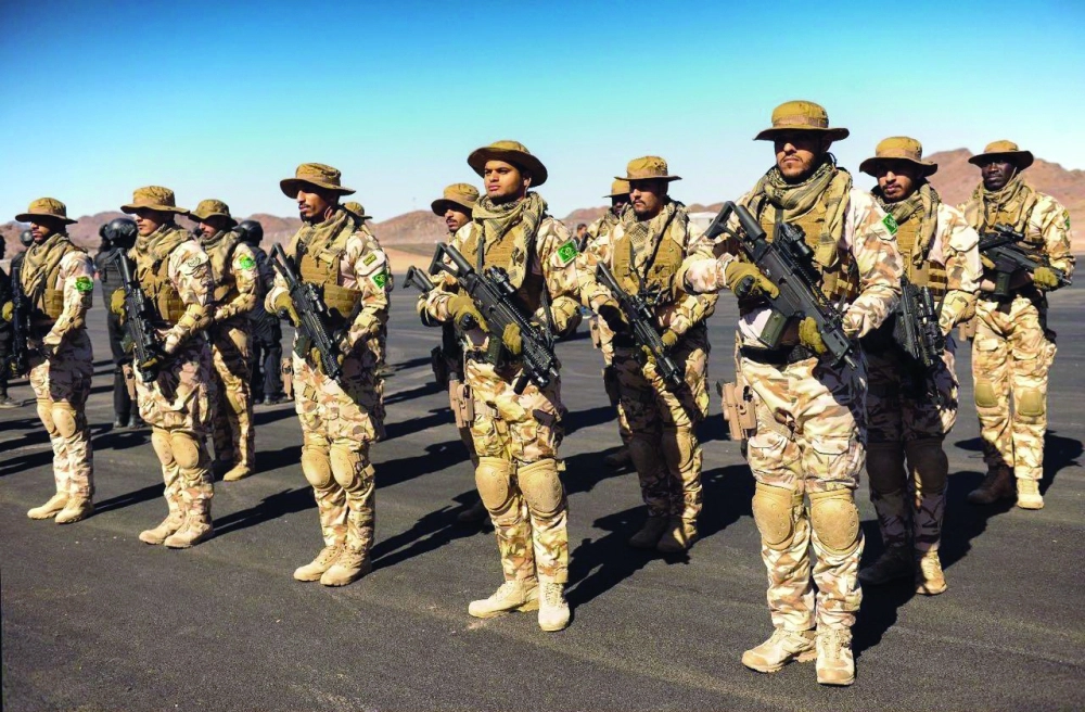 قوات الأمن الخاصة ترفع جاهزيتها للتمرين (واس)