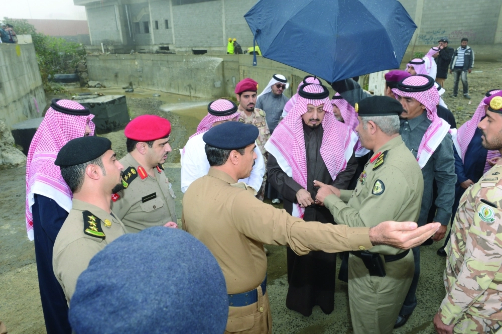 فيصل بن خالد خلال الجولة (مكة)