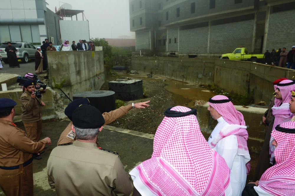 فيصل بن خالد خلال الجولة (مكة)