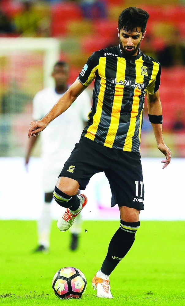 لاعب الاتحاد فهد الأنصاري