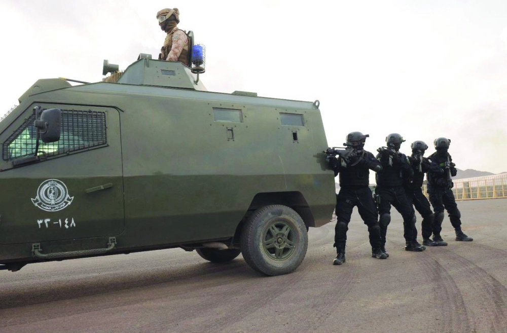 من تمارين أفراد القوات الخاصة (واس)