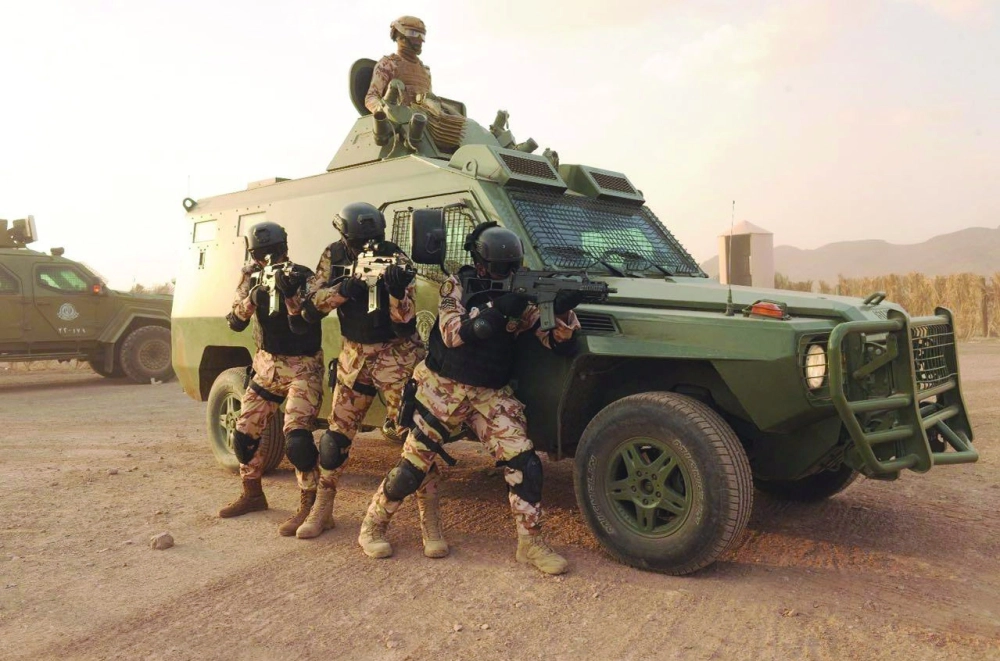 من تمارين أفراد القوات الخاصة (واس)