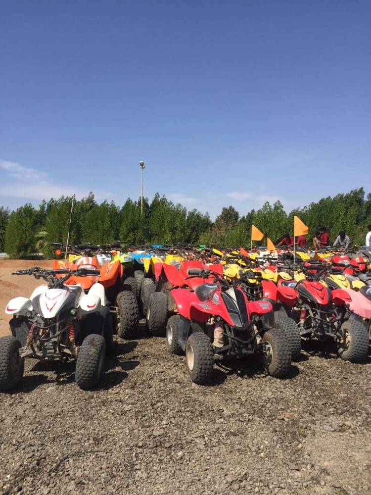 الدراجات النارية المضبوطة   (مكة)