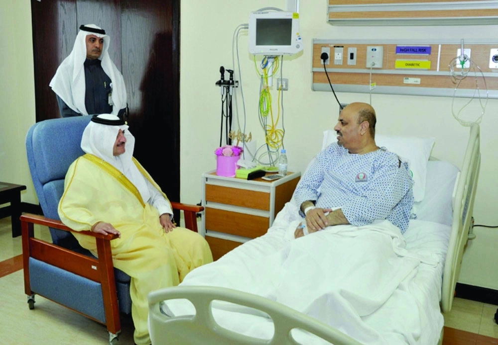 .. ولدى زيارته نبيه البراهيم