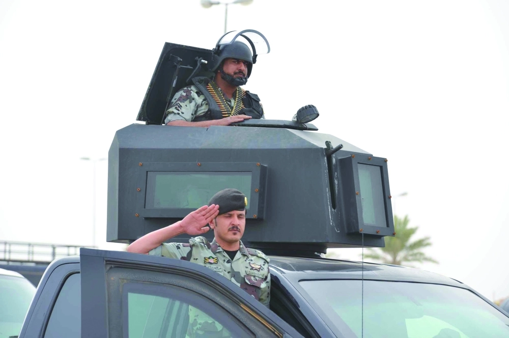 من العرض العسكري للخريجين