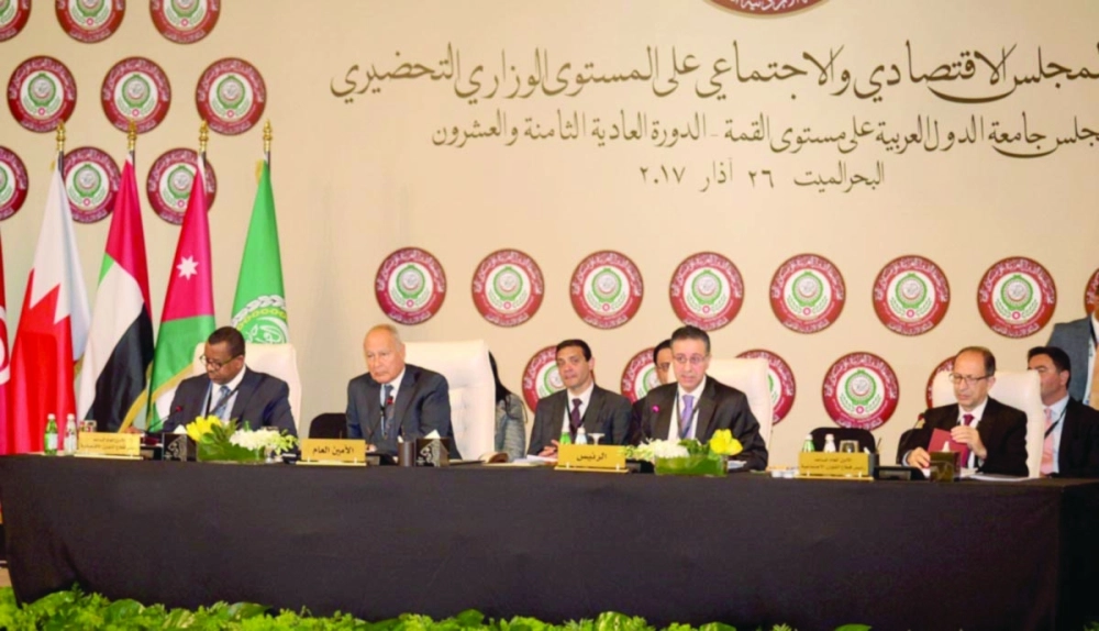 الوزاري الاقتصادي والاجتماعي العربي في اجتماع بعمان أمس                                          (بترا)  