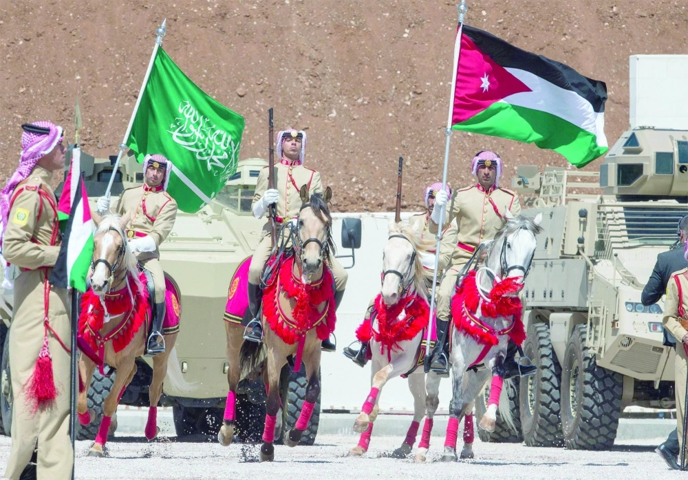 استعراضات لمجموعة من الفرسان