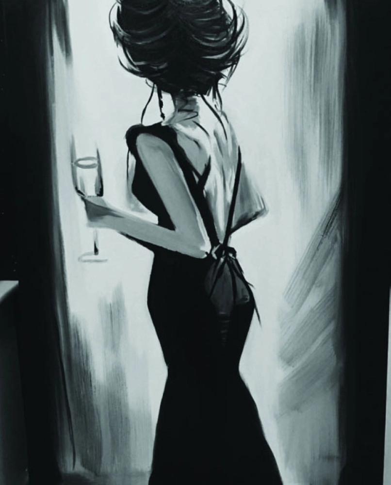 رسم الفنانة حصة الزويد (مكة)