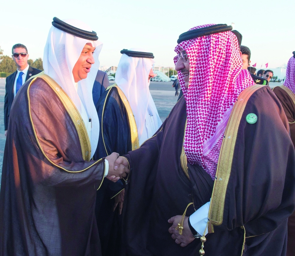 الأمير محمد بن نايف لدى مغادرته تونس                                              (واس) 