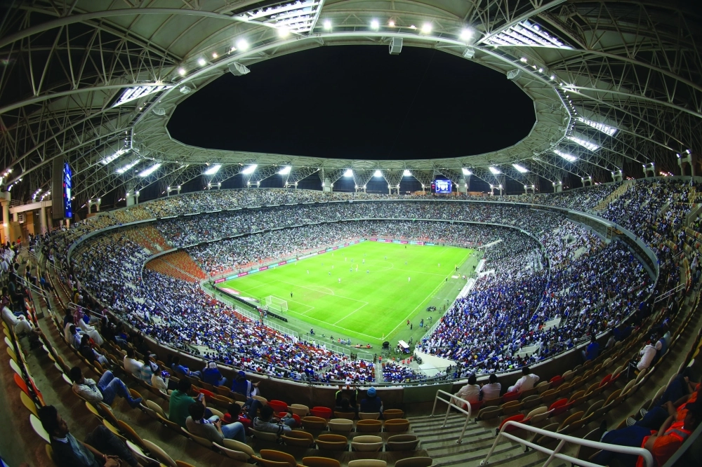 ملعب الجوهرة من الداخل (مكة)