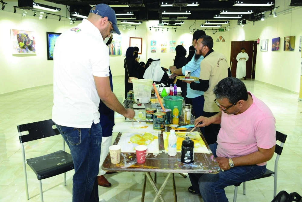 من ورش البرنامج 