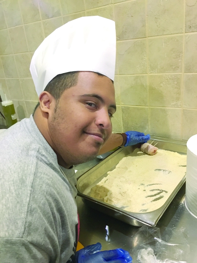 معاق أثناء مشاركته (مكة)  