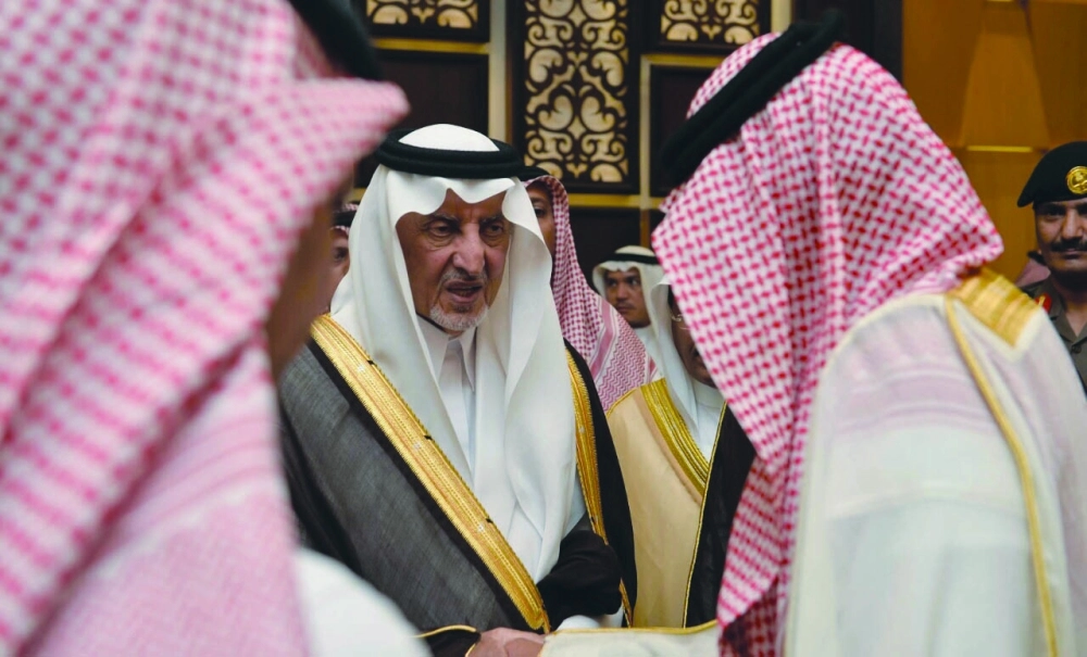 خالد الفيصل خلال الجولة 