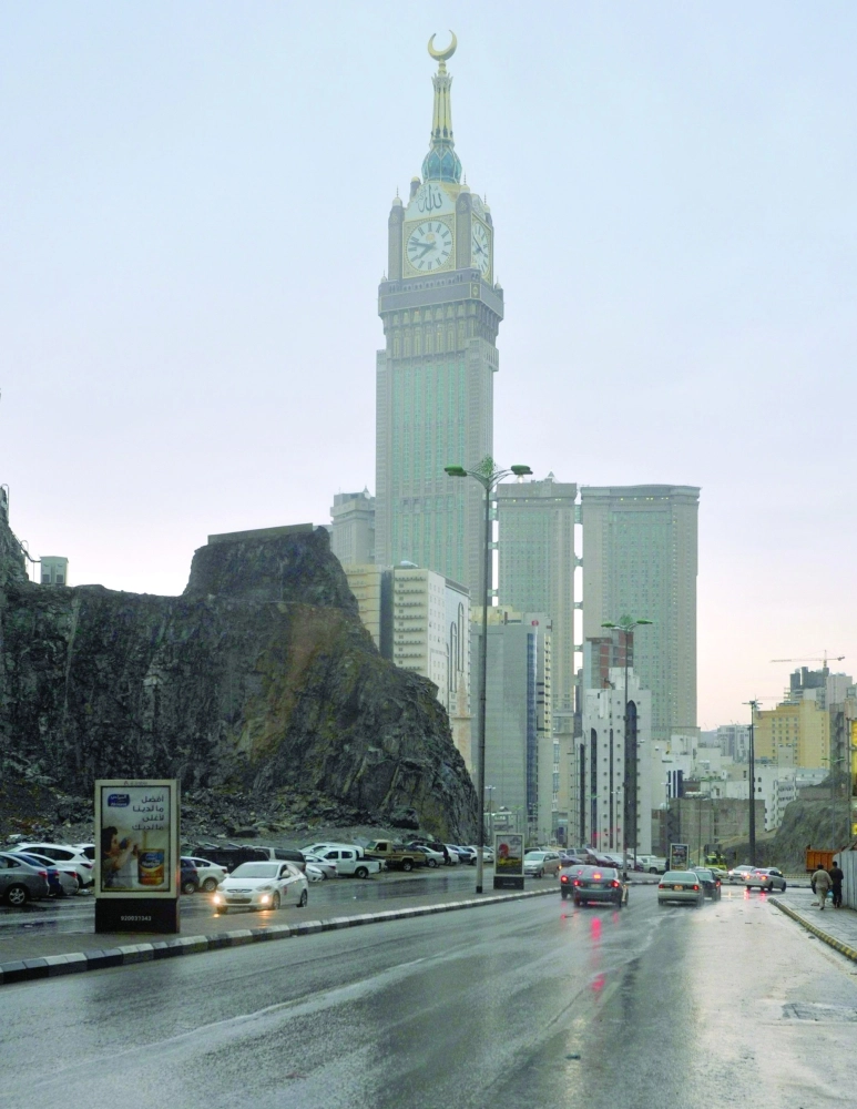 شوارع العاصمة المقدسة كما بدت أمس                  (واس)