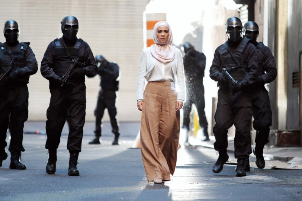 مشهد من مسلسل كوانتيكو