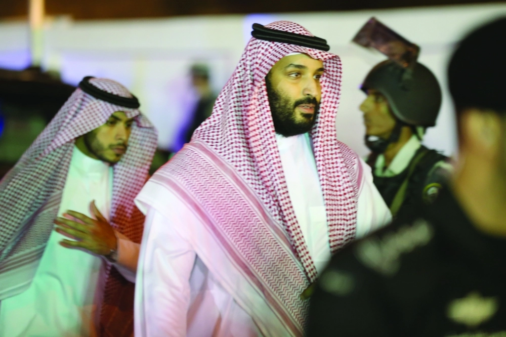 قدوم ولي ولي العهد الأمير محمد بن سلمان إلى المقبرة (عبدالمحسن دومان)