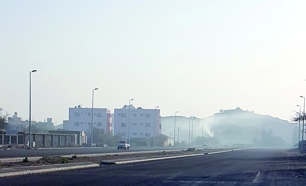 الأدخنة تشكل مصدر إزعاج للأهالي                                        (مكة) 