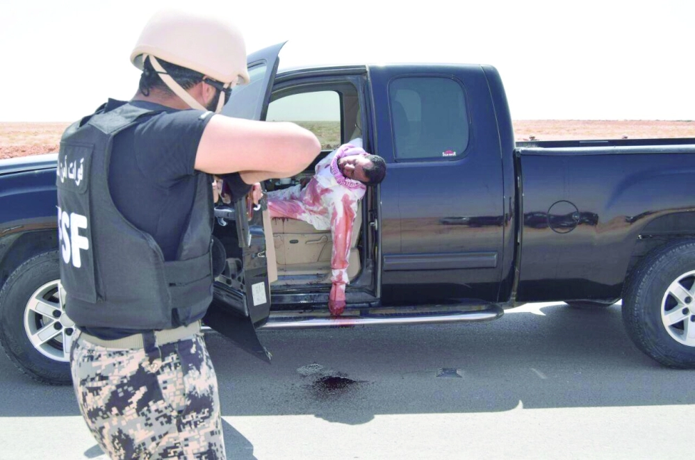 من فرضية محاولة الاقتحام                                                                                                                          (واس)