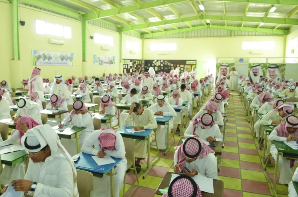 من اختبارات أمس في الحدود الشمالية                            (واس)