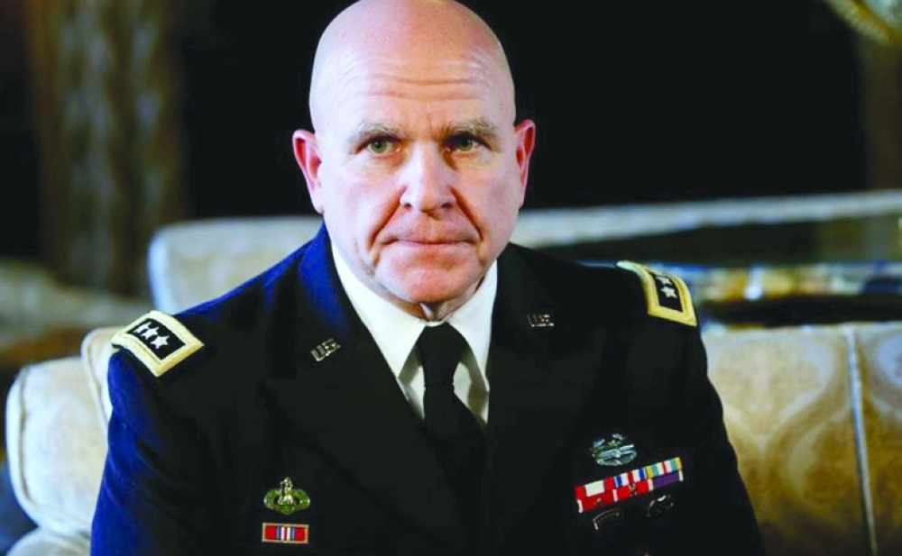 Trump announces Army Lt. Gen. H.R. McMaster as his National Security Adviser at his Mar-a-Lago estate in  Palm Beach, Florida