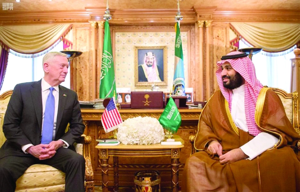 الأمير محمد بن سلمان و جيمس ماتيس