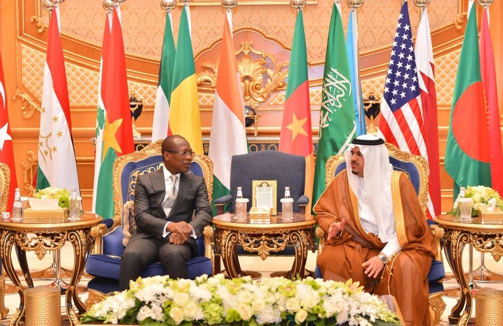 رئيس جمهورية بنين تالون باتريس خلال وصوله الرياض (واس)