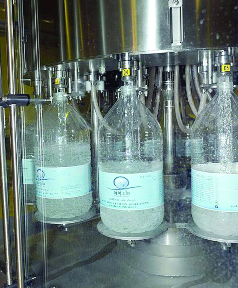  مشروع الملك عبدالله بن عبدالعزيز لسقيا زمزم  (واس)