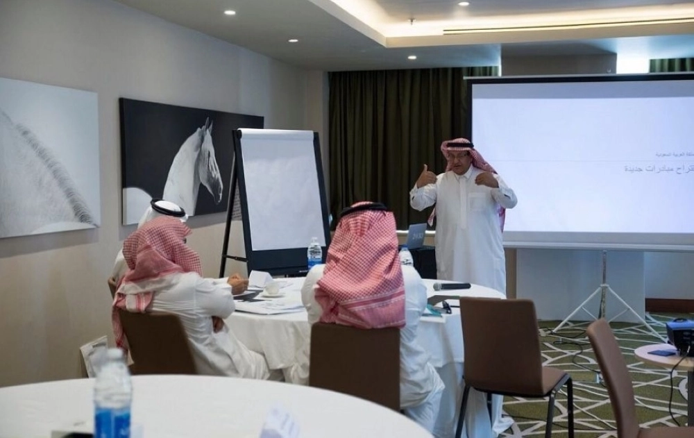 جانب من الورشة (واس) 