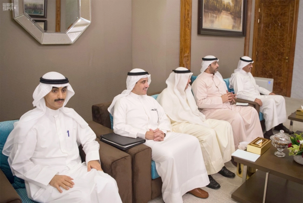  جانب من الحضور الكويتي للمباحثات 