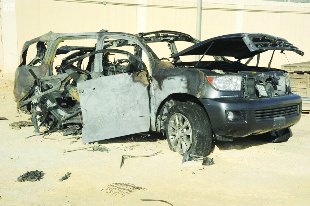 الإسكويا المحترقة                                                                                     (واس)