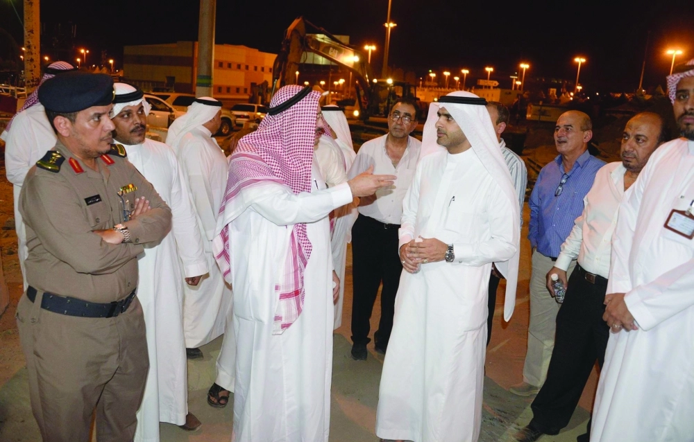 محمد سمسم خلال الجولة 