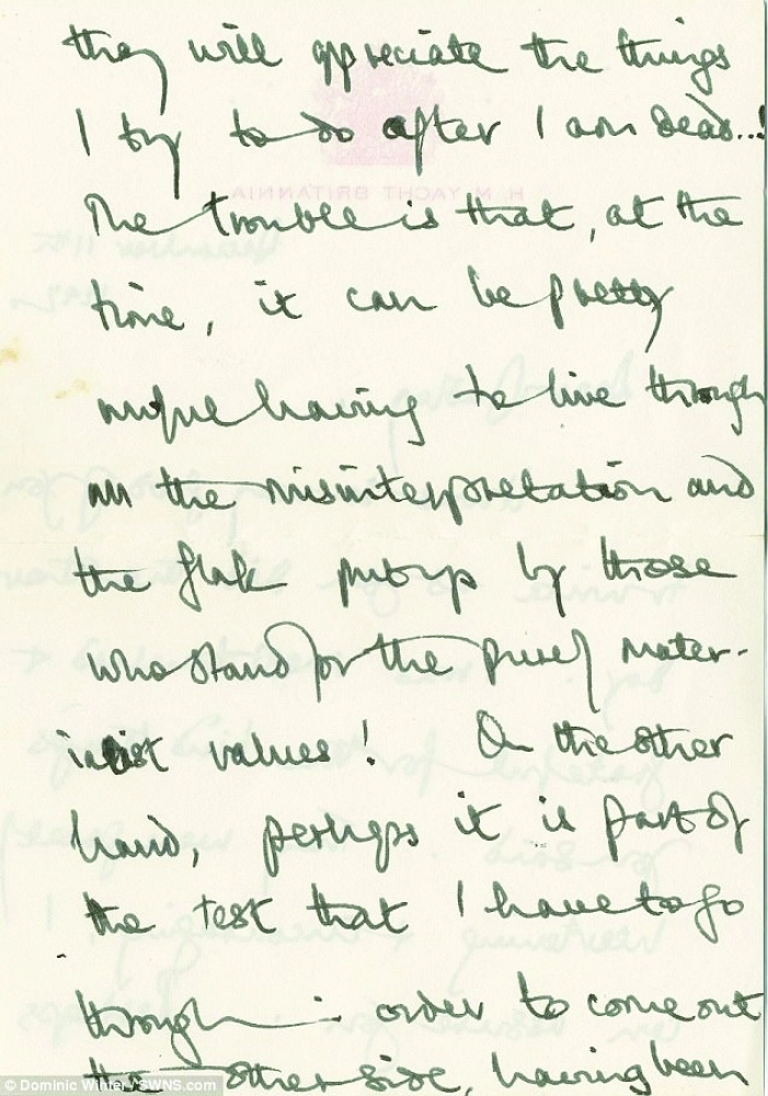 رسالة تشارلز  (Daily Mail)