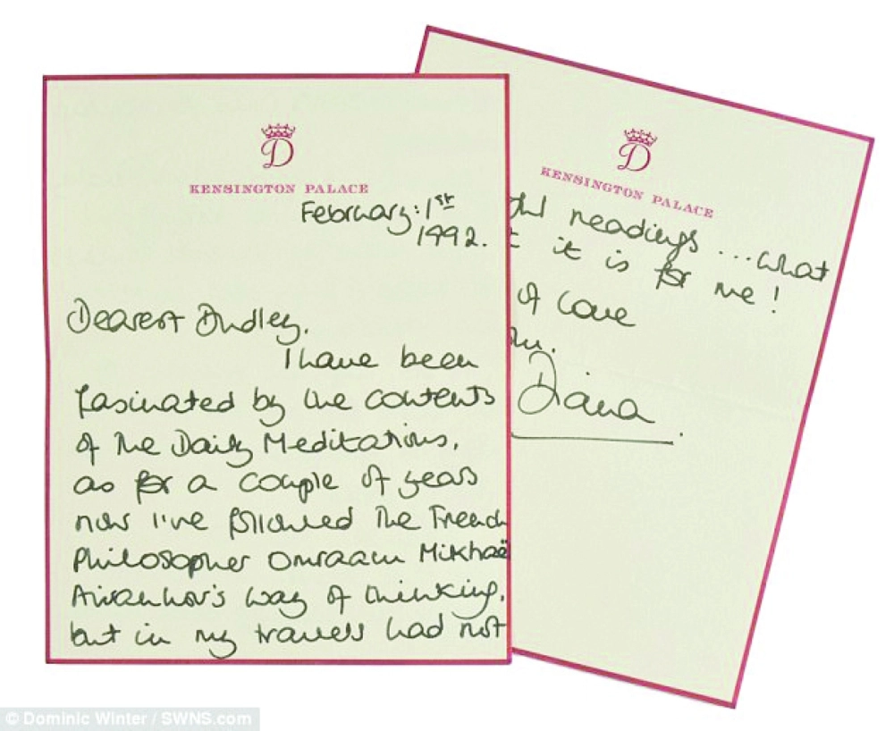 رسائل الأميرة ديانا